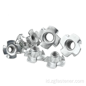 Kacang tee stainless steel dengan Pronge M4-M10